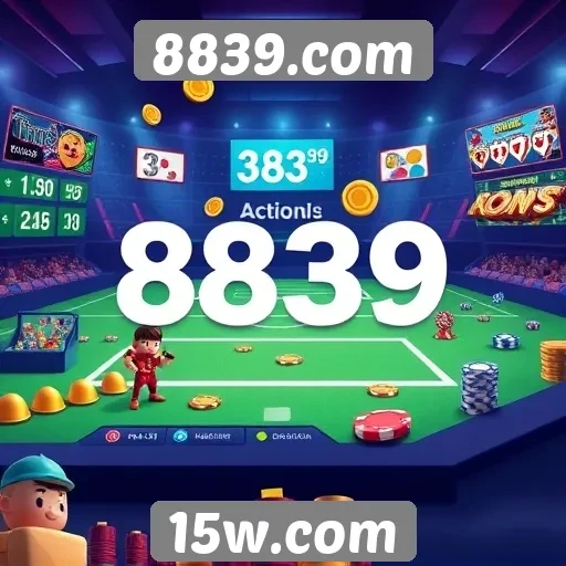 8839.com oferece recursos inovadores para jogadores online